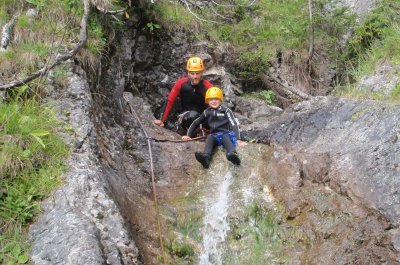 Familien-Canyoning