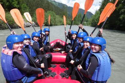 Rafting-Ganztagestour auf dem Lech