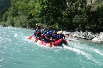 Rafting-Halbtagestour auf dem Lech