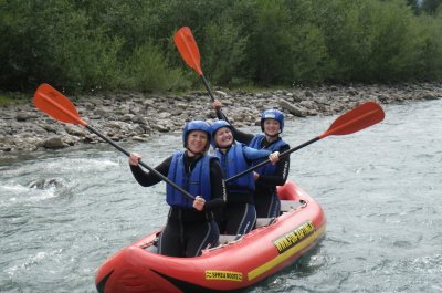 private Ganztages-Canadiertour mit Mittagsgrill am Lech