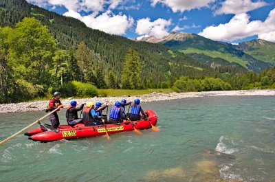 Rafting-Ganztagestour auf dem Lech
