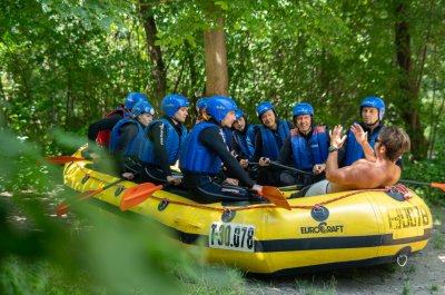 Rafting auf dem Inn (Imster Schlucht) als Privattour