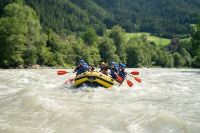 Rafting auf dem Inn (Imster Schlucht)